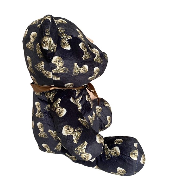 Van Gogh Plush Bear Smoking Skeleton 15" Teddy Bear Lighthouse Immersive NEW - Picture 4 of 9